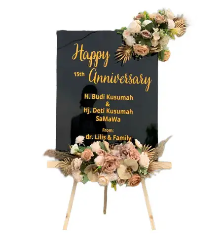 Papan Bunga Akrilik Subuk