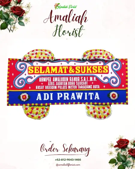 Papan Bunga Ucapan Selamat Subuk